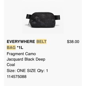 Lululemon everywhere belt bag